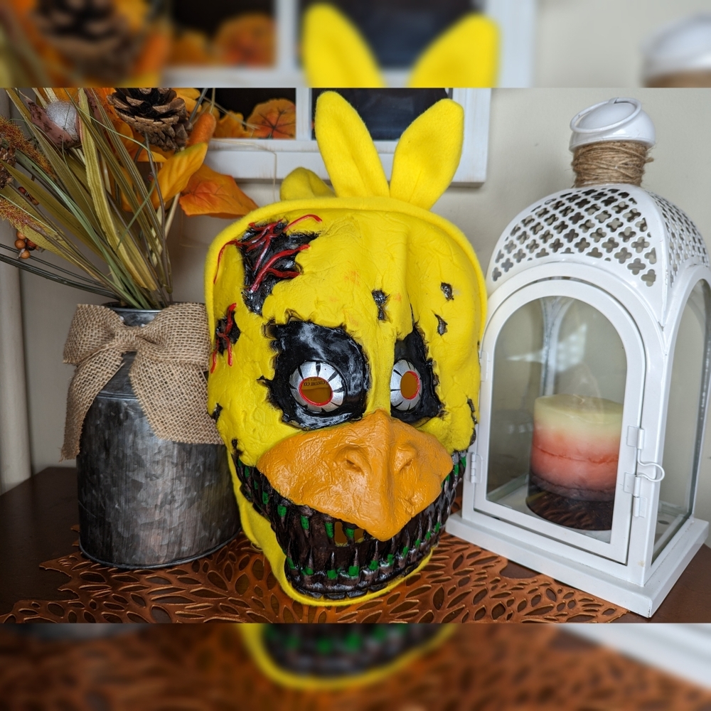 Halloween mask - Chica from FNAF